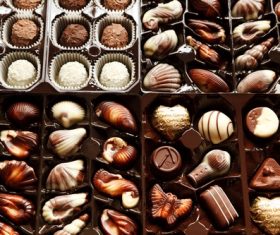 Stock Photo Sweet silky chocolate 04