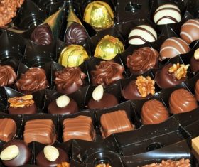 Stock Photo Sweet silky chocolate 11