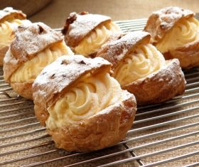 Sweet taste puff Stock Photo 01