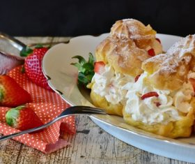 Sweet taste puff Stock Photo 02