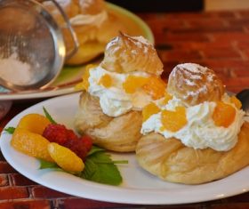 Sweet taste puff Stock Photo 05