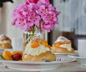 Sweet taste puff Stock Photo 06