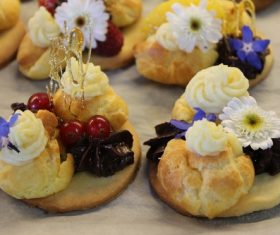 Sweet taste puff Stock Photo 08