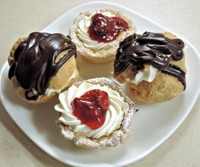 Sweet taste puff Stock Photo 09