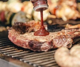Tasty fragrant steak Stock Photo 03