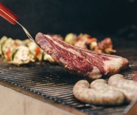 Tasty fragrant steak Stock Photo 06