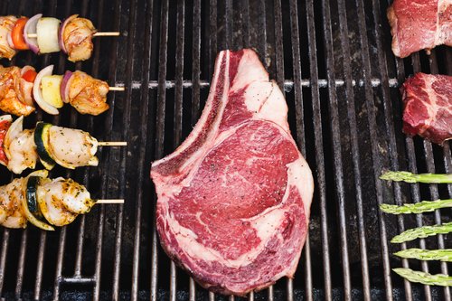 Tasty fragrant steak Stock Photo 09