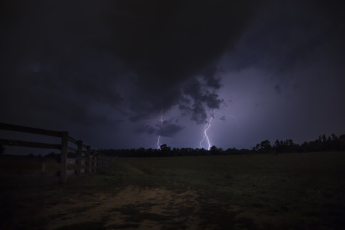 Terrorist thunderstorm lightning weather Stock Photo 02