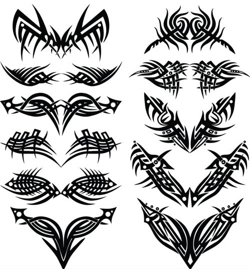 Tribal Lines Tattoo vector