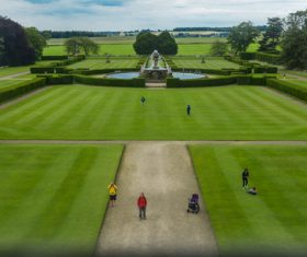 United Kingdom Howard manors scenery Stock Photo 03