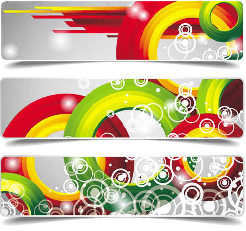 Vector abstract banners vector