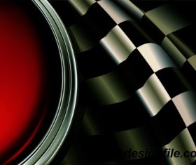 White with black grid background vector