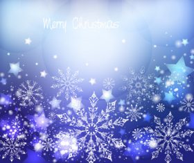 Winter cold christmas background vectors set 01
