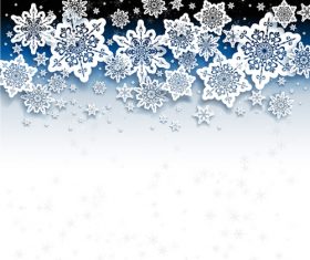 Winter cold christmas background vectors set 04