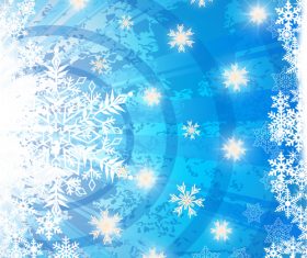 Winter cold christmas background vectors set 05
