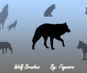 Wolf Photoshop Brushes