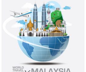 World travel with global travel creative vector design 11