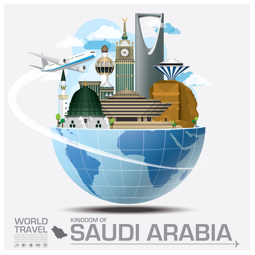 World travel with global travel creative vector design 15