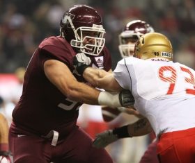 a big football game Stock Photo 02