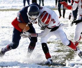 a big football game Stock Photo 08