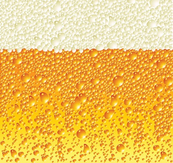 beer foam background vector graphics