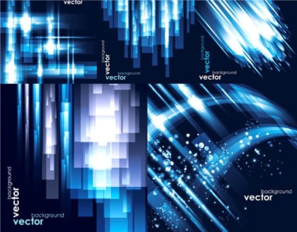 blue light background vectors