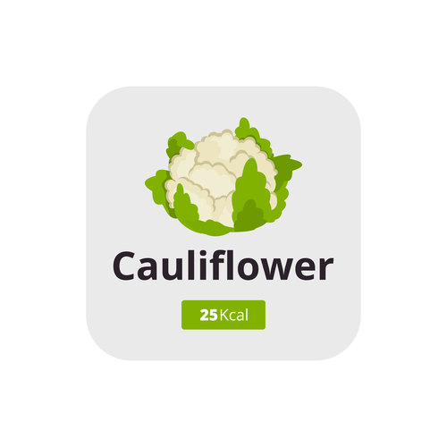 cauliflower vector icon