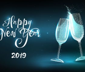 christmas shining stars light decor vector 01