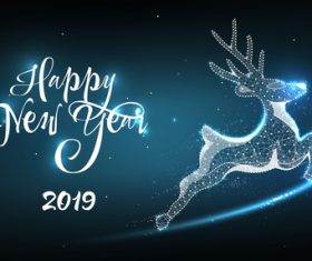 christmas shining stars light decor vector 04