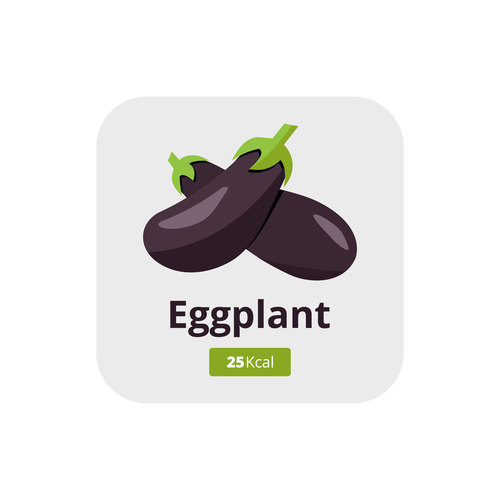 eggplant vector icon