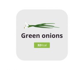 green onions vector icon