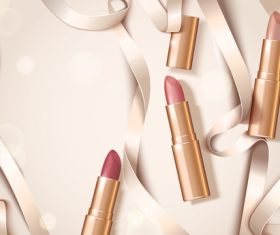 lipstick background design vector 02