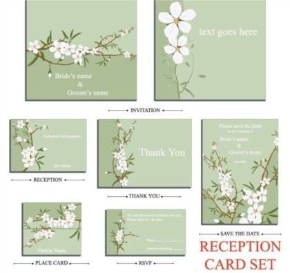 shiny white flowers set vector