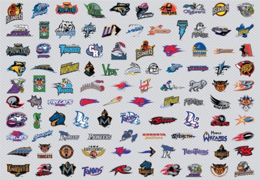AFL Football Logos vector