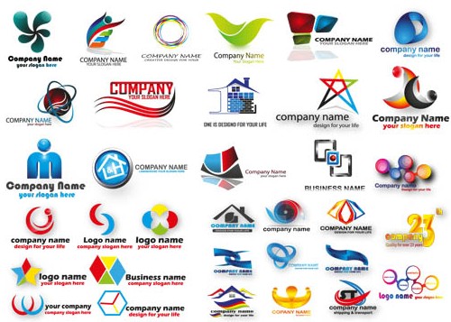 Abstact Color Logo vector graphics