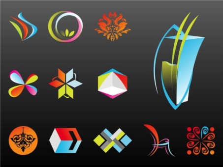 Abstract Logo Templates vector
