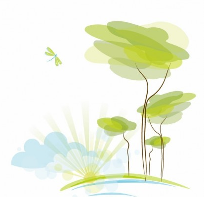 Abstract Nature Background Vector Illustration