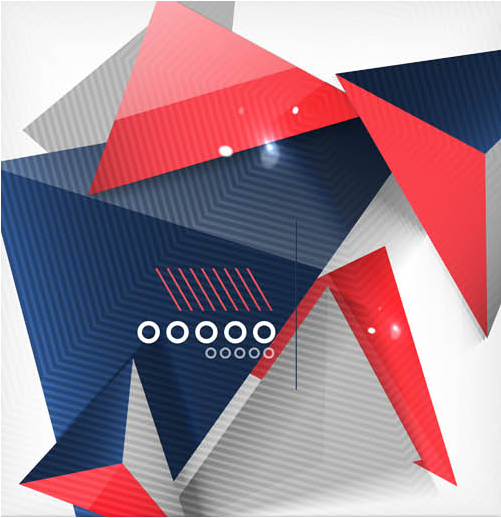 Abstract Triangles Backgrounds vector