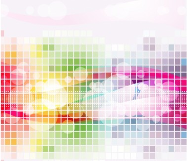 Abstract background graphic set vector