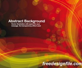 Abstract background with bokeh vector graphic
