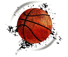 Abstract basketball background illustration vectors 03