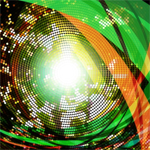 Abstract bright background vector