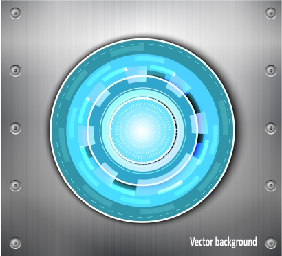 Abstract circle background vector set