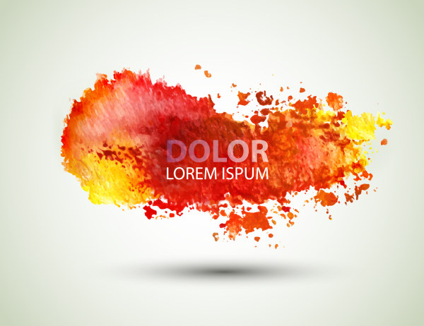 Abstract watercolor background 1 vector