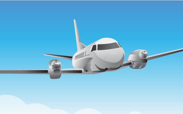 Airplane design vector