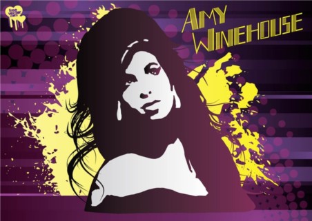 Amy Winehouse Art vectors