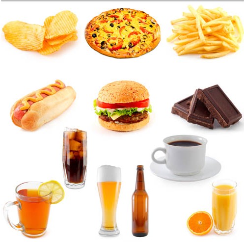 Appetizing Fastfood free vector