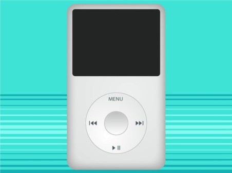 Apple iPod Design set vector