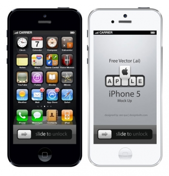 Apple iphone 5 Free vectors