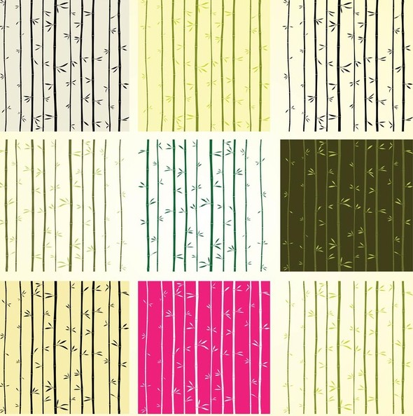 Bamboo Pattern background vector